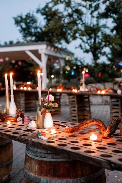 Weingut Merkle - Terrasse