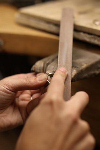 Goldschmiedeatelier Fütterer - Herstellung der Ringe