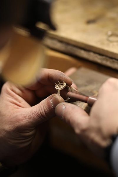 Goldschmiedeatelier Fütterer - Herstellung der Ringe