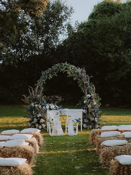 AMORE Traumhochzeit Apulien - Trauung im Grünen