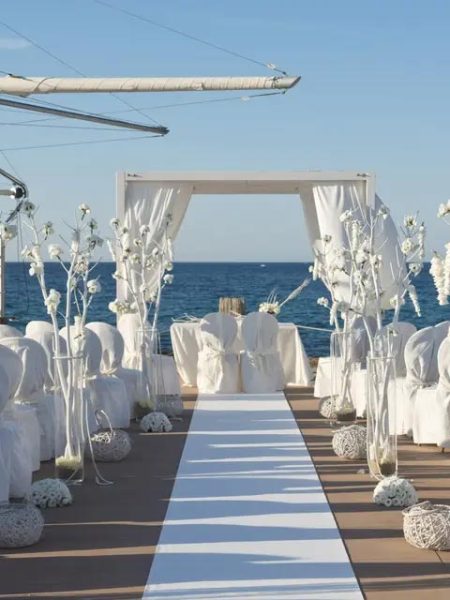 AMORE Traumhochzeit Apulien - Trauung am Wasser