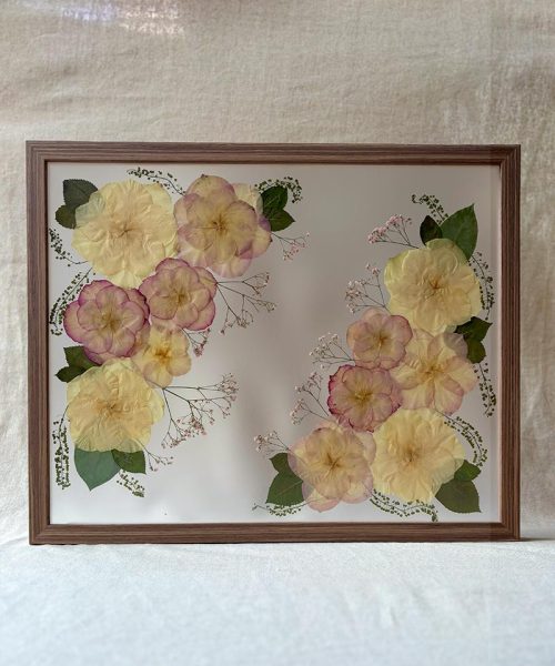 Bloomoria - Bilderrahmen helle Blumen